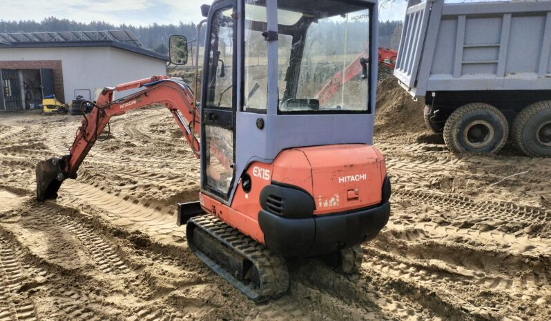 
								Minikoparkę Hitachi EX15 full									