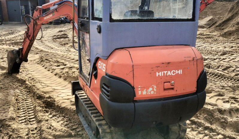 
								Minikoparkę Hitachi EX15 full									